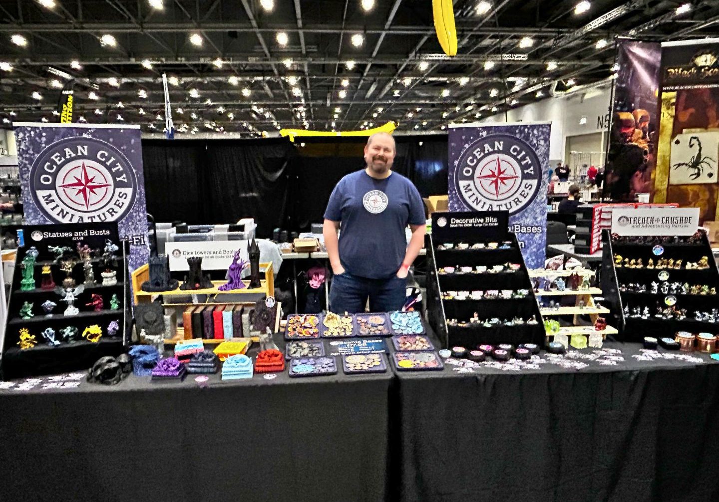 Andy at Salute in London, April 2026